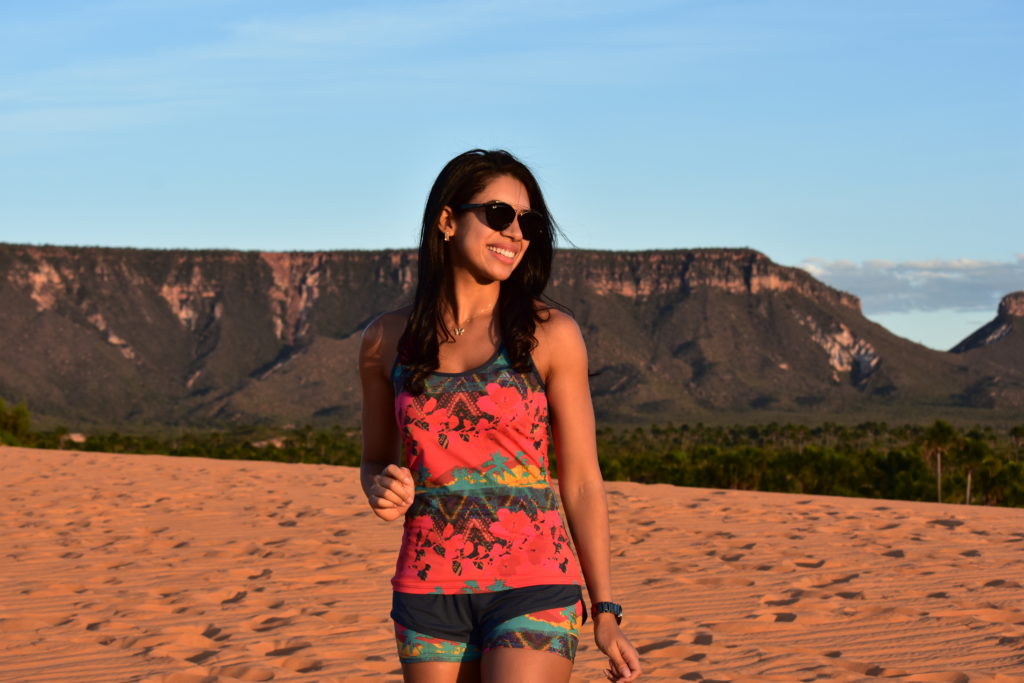Dunas e vista para a Serra do Espírito Santo - Jalapão