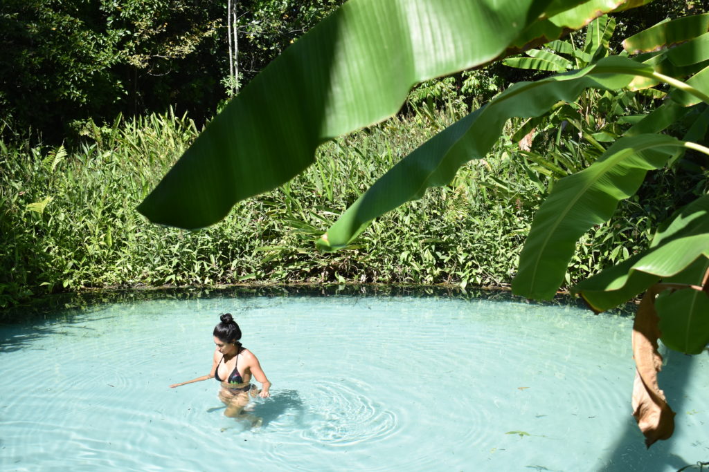 Fervedouro Buritis e sua água azul linda