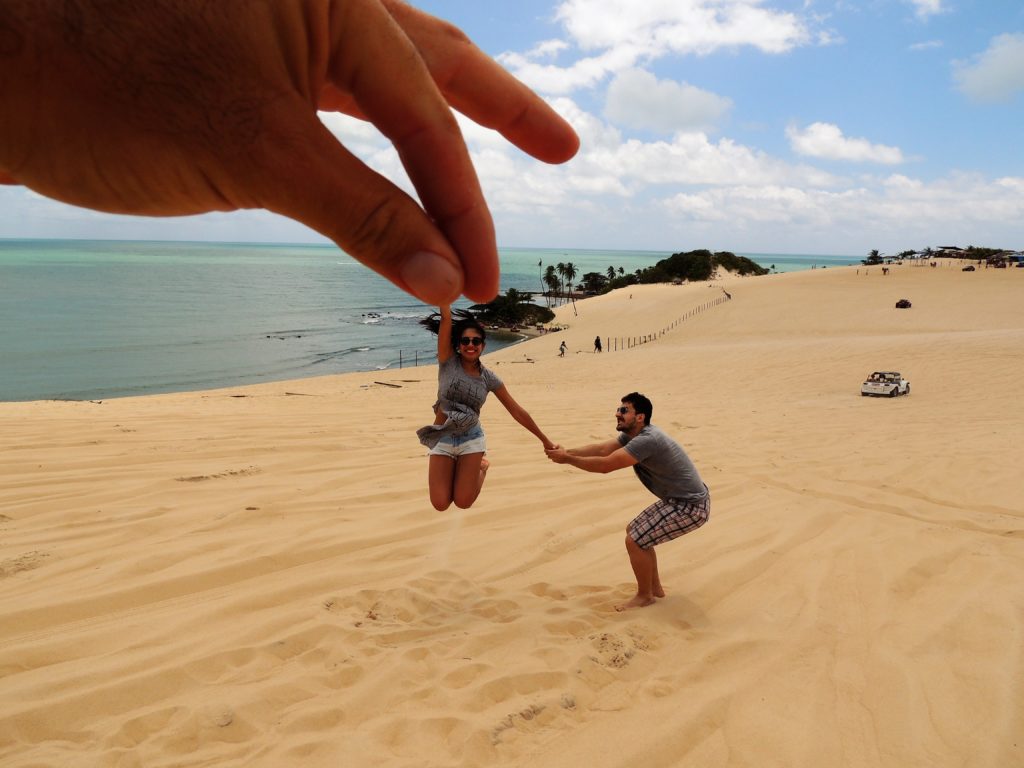 Dunas e lagoa de Genipabu - Natal