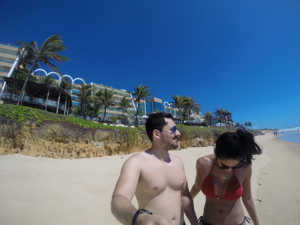 Praia privativa do Hotel Serhs - Natal