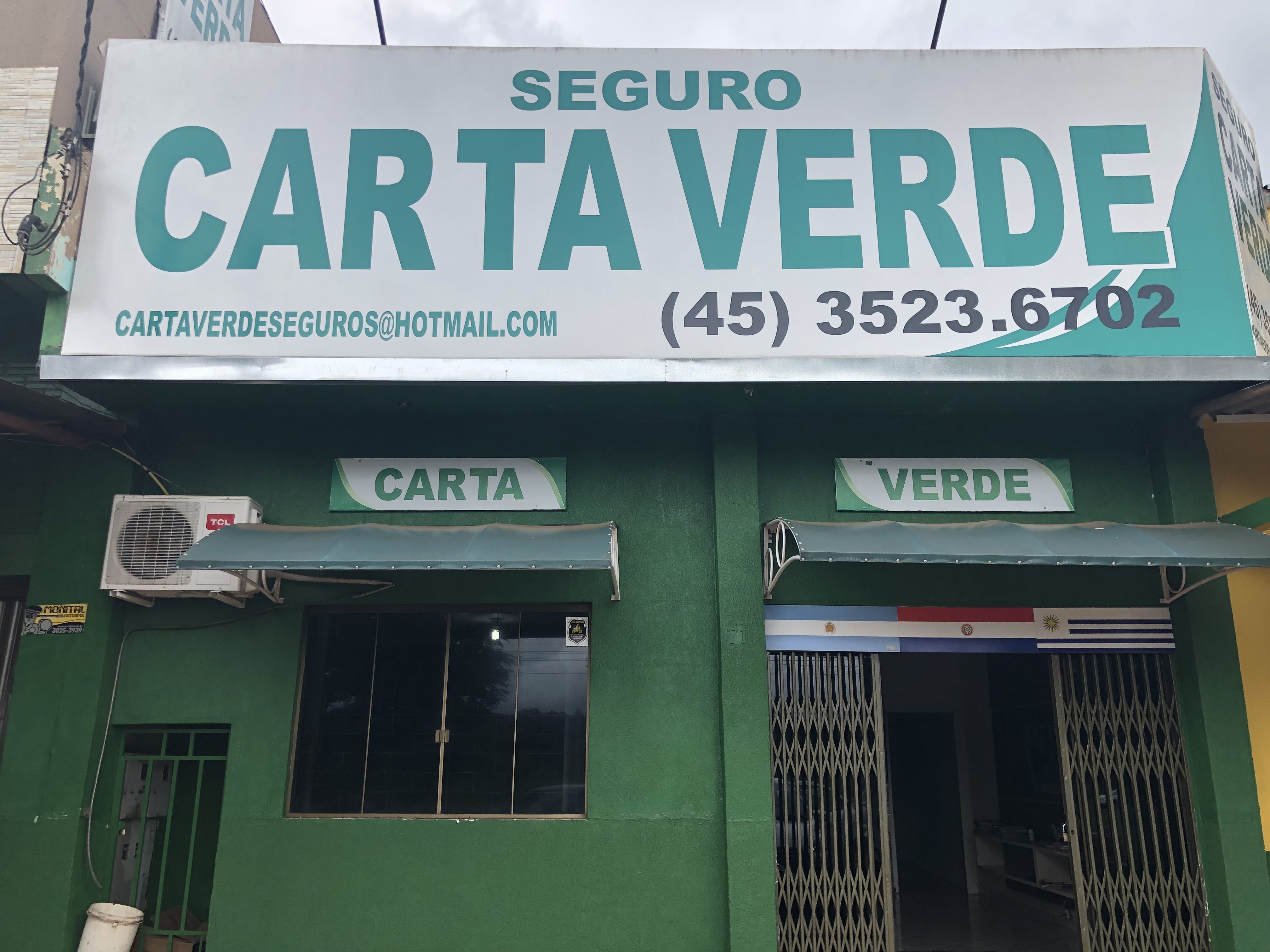 Seguro Carta Verde