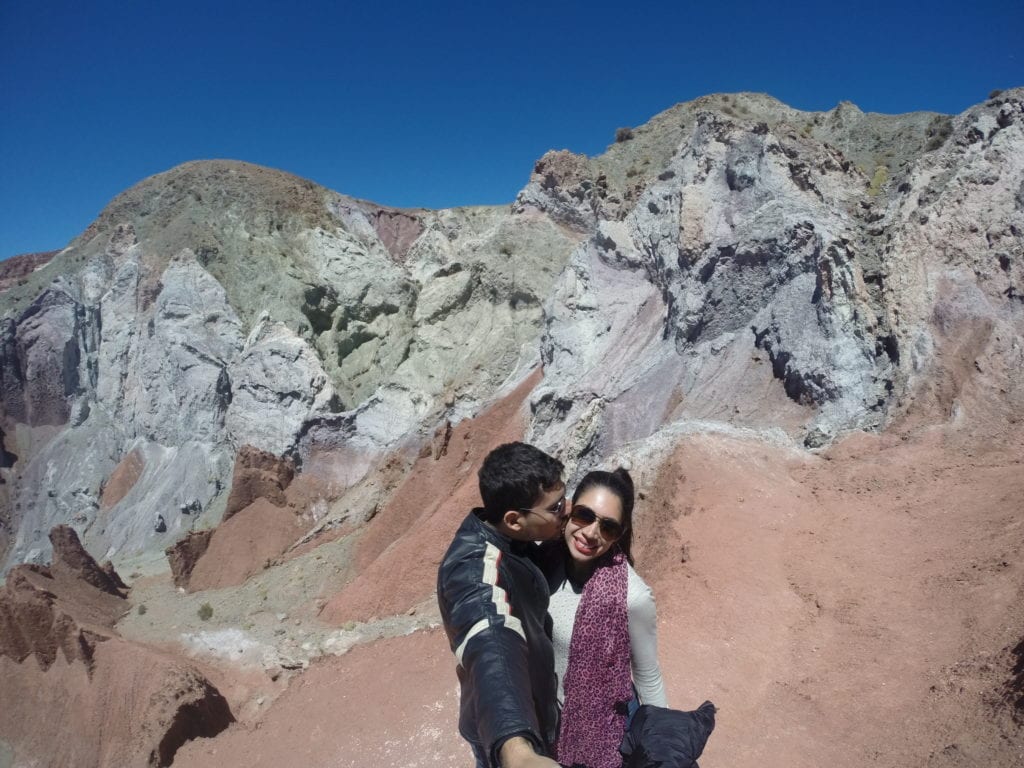 Vale do Arco-Íris - deserto do Atacama