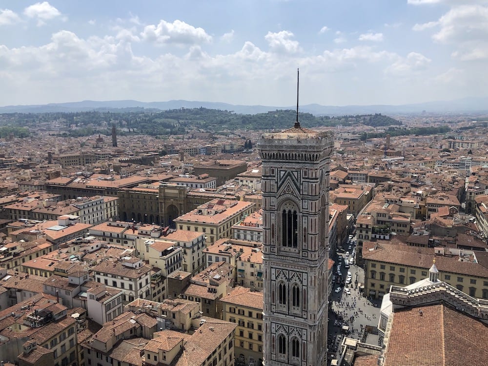 Florença vista do topo da Cúpula de Brunaleschi