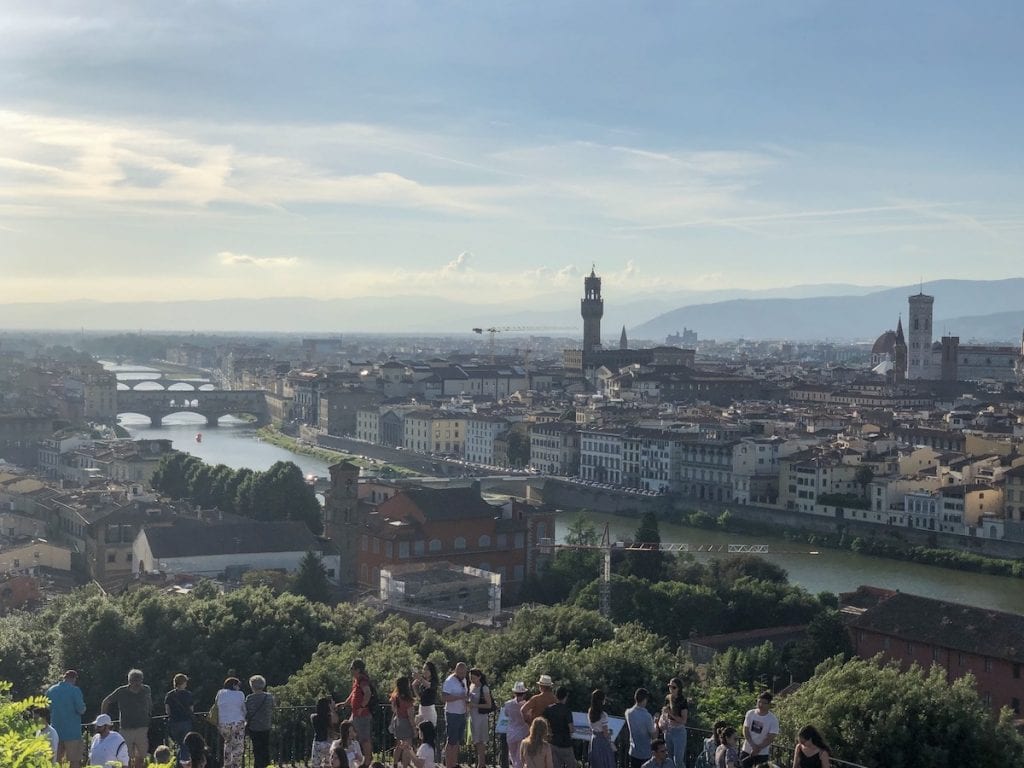 Piazza Michelangelo em Florença