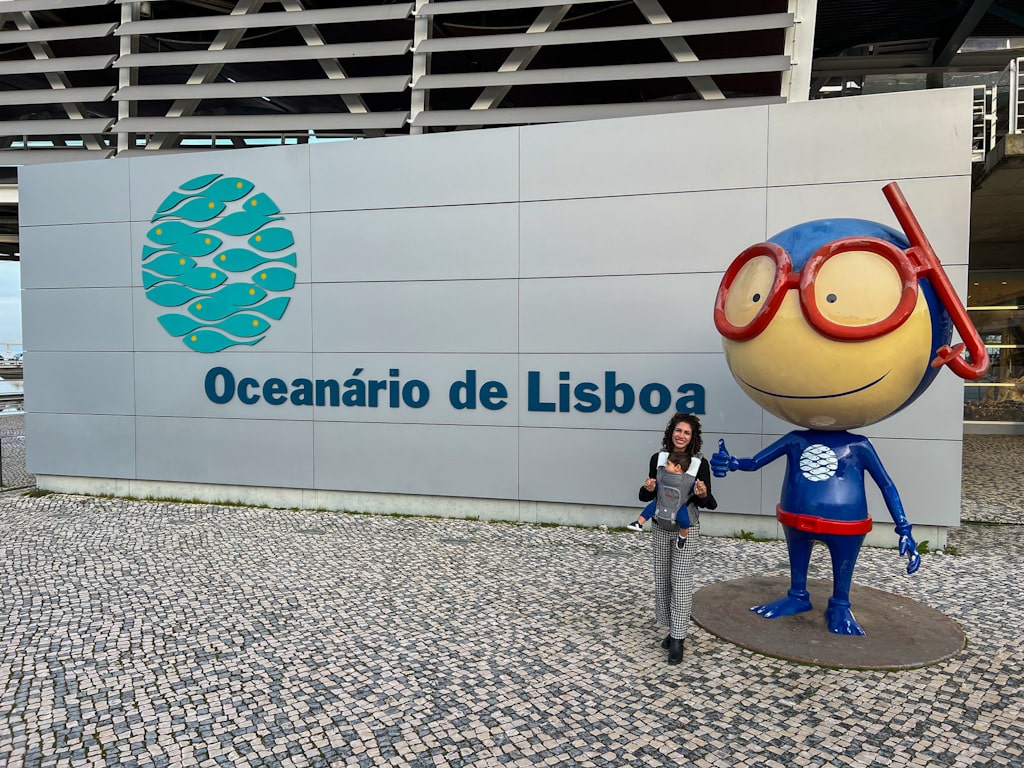 Oceanário de Lisboa - viagem com bebês